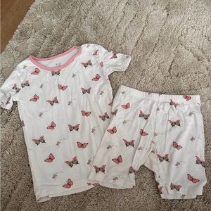 Kyte Baby Bamboo Butterfly Pajama Set 4t
